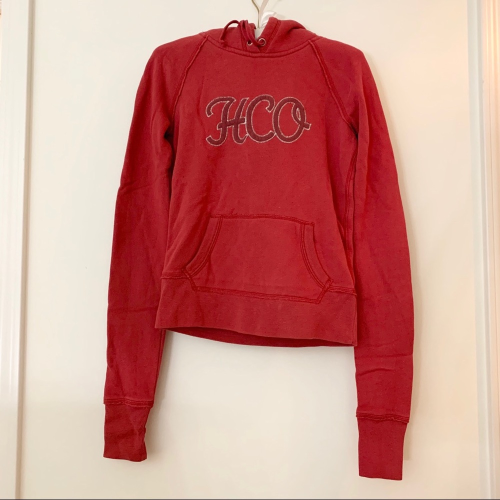 Hollister Red Hoodie